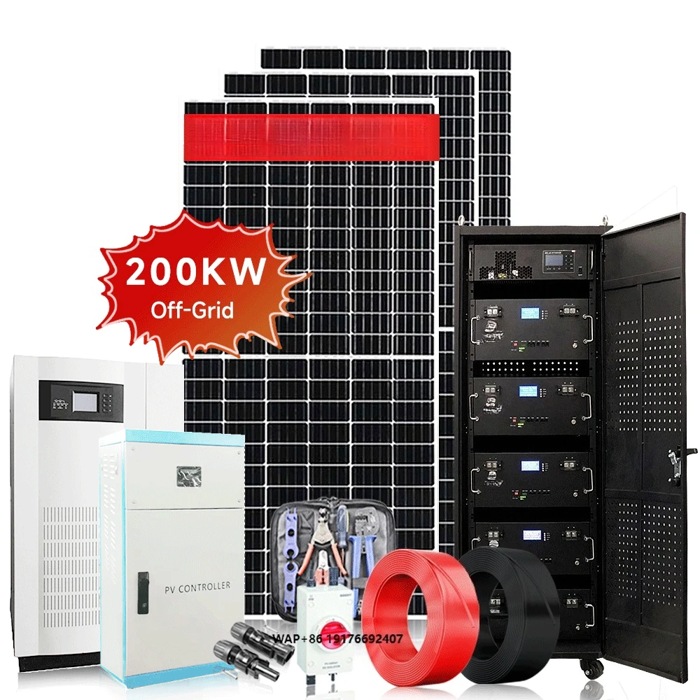 Yangtze Complete Set 200kw 500kw Solar Panels off Grid System 3 Phase
