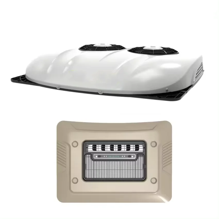 

Rooftop Parking Air Conditioner 12V 24V 48V 72V Cabin Heating and Cooling AC for Camper RV Sprinter