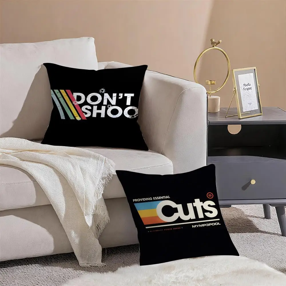 Shooter Game A-ARC Raiders Cushion Cover Pillowcase Short Plush Invisible zipper Room Sofa Cushion Cover