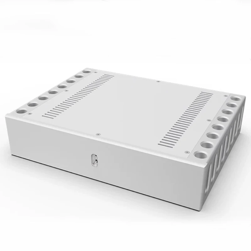 HZ 361*85*270mm All‑Aluminum Power Amplifier Chassis Enclosure DIY HIFI Audio Amp Case Shell