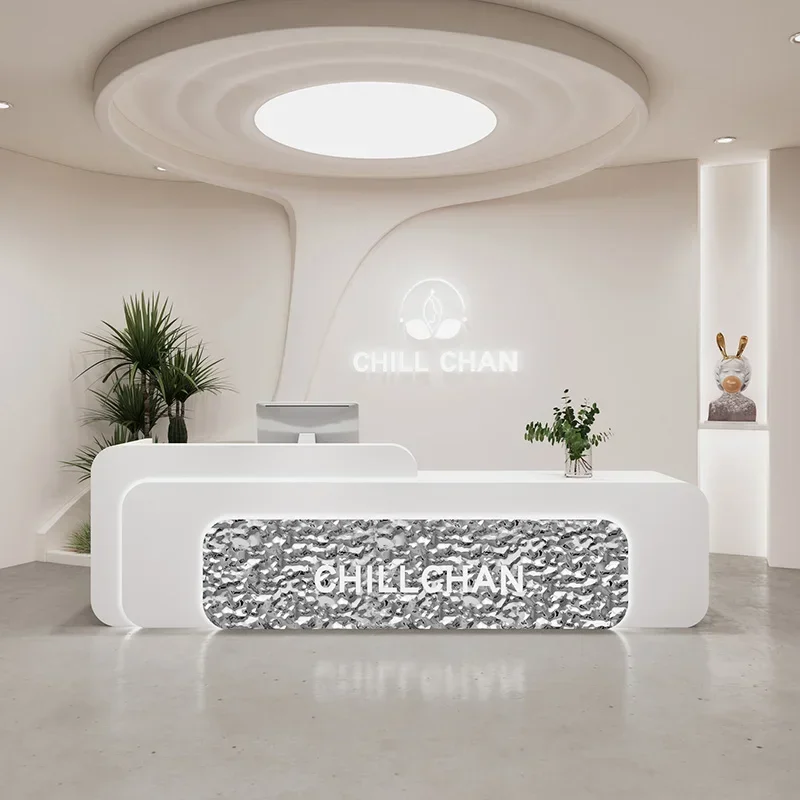 

Design Restaurant Counter Box Store Cheap Small Room Desks Salon Reception Desk Creative Organizers Escritorio Salon Furniture