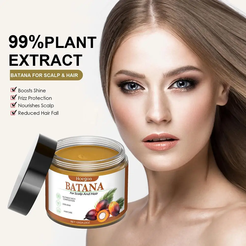 Natural Batana Oil for hair growth Conditioner for Damaged Hair Prevent Hair Loss and Eliminate Split Ends in Men Women Z8G2