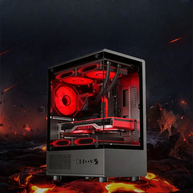 Компьютерный настольный ПК i5 12400F/14400F/RTX3060/4060/5060TI, готовый комплект для самостоятельной сборки