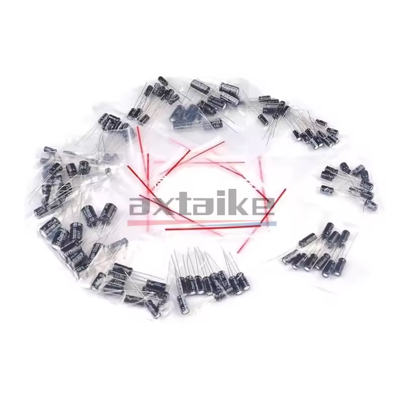 120/200/500Pcs 16V 25V 50V 0.1uF - 1000uF Aluminum Electrolytic Capacitor Assorted Kit Box 1uF 4.7uF 10uF 47uF 220uF 330uF 470uF - Image 7