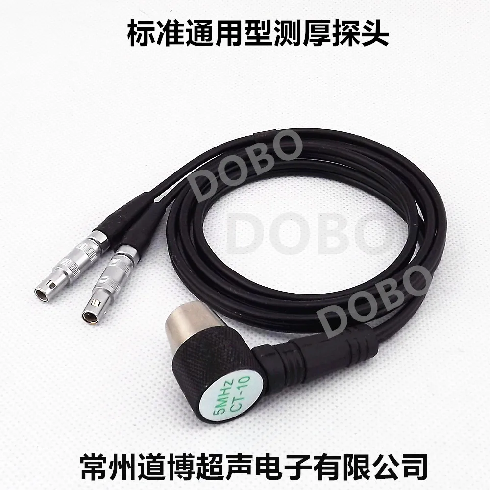 Ultrasonic Thickness Gauge Probe 5MHZD10 PT-12 PT-08 PT-06 ZT-12 High-temperature Probe GT12