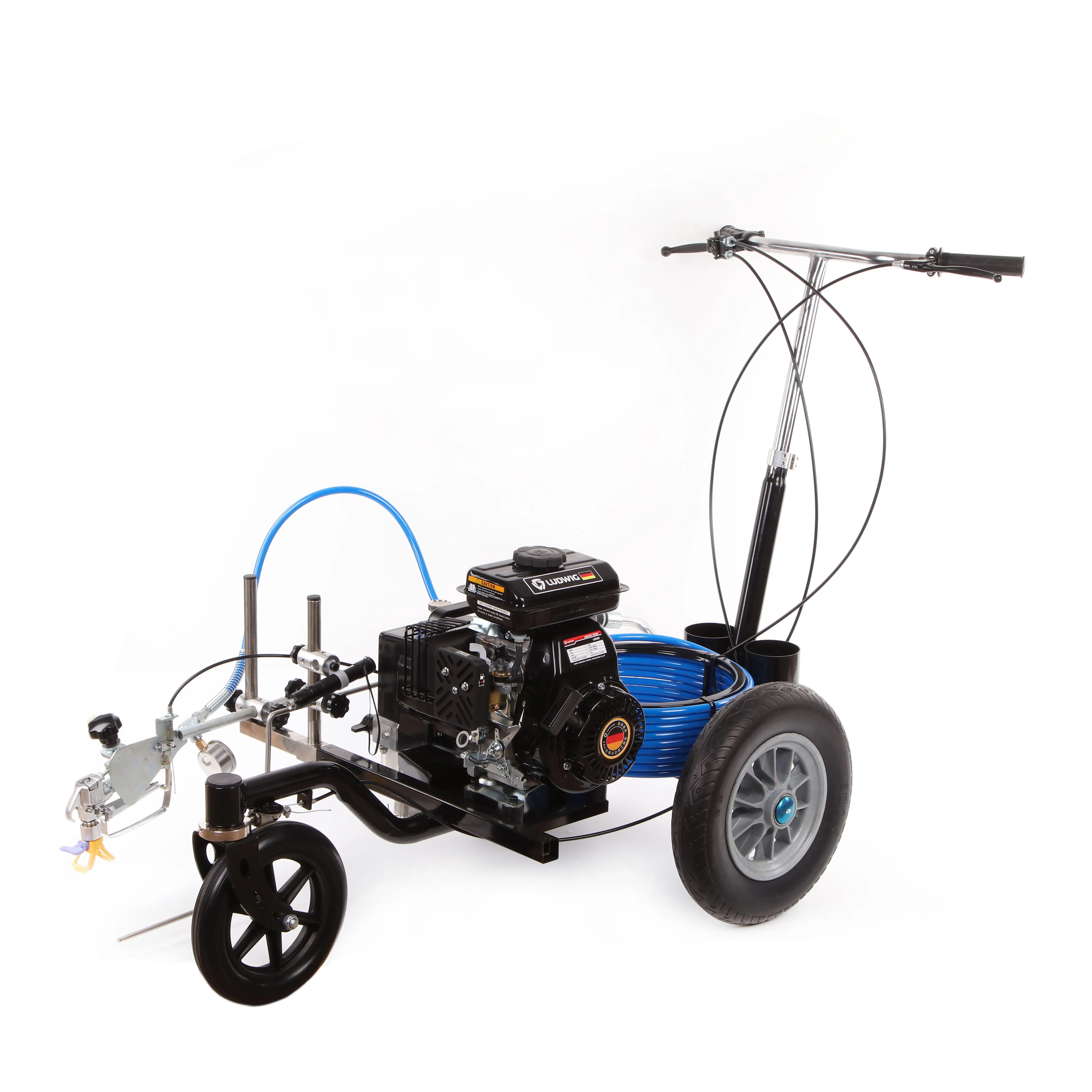 Innovative Pump-Powered Line Marking Machines Easy Maintenance with Reliable Engine for Road Marking Applications