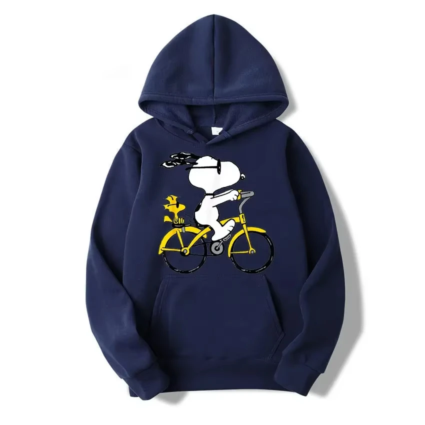 Felpa con cappuccio casual modello Miniso Snoopy, una felpa comoda e calda per uomini e donne in autunno e inverno