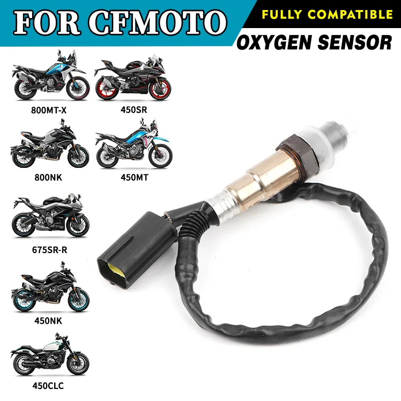 For CFMOTO 450MT Oxygen Sensor CF Moto 450MT/NK/SR/CLC 800MT-X/NK 675SR-R Motorcycle Accessories Original Parts