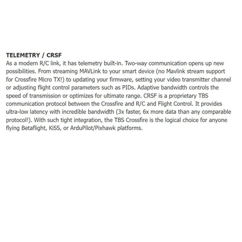 Excellent-TBS Crossfire Micro-Type Transmitter CRSF TX V2 915 Mhz Long Range Radio System For RC Multicopter Racing Drone Durabl