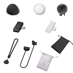 Ricevitore di accessori per microfono Lavalier Wireless per Video di registrazione in Studio Live
