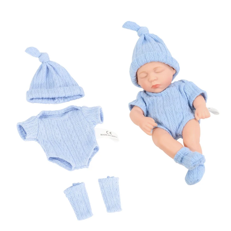 20cm Baby Dolls Clothes for DIY Toy Doll Accessories Suitable For 8inch Doll Sweater Jumpsuit Reborn Doll Clothes Accessories