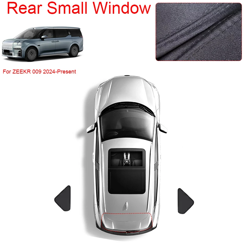Car Black Windows Privacy Sunshade For ZEEKR 009 2024-Present Auto