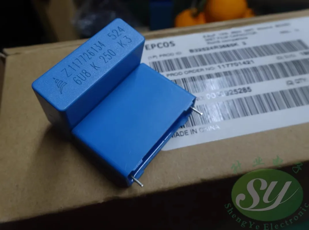 EPCOS 6.8uf/250v 6u8 685 Nieuwe 28mm filmcondensator B32524R3685K3