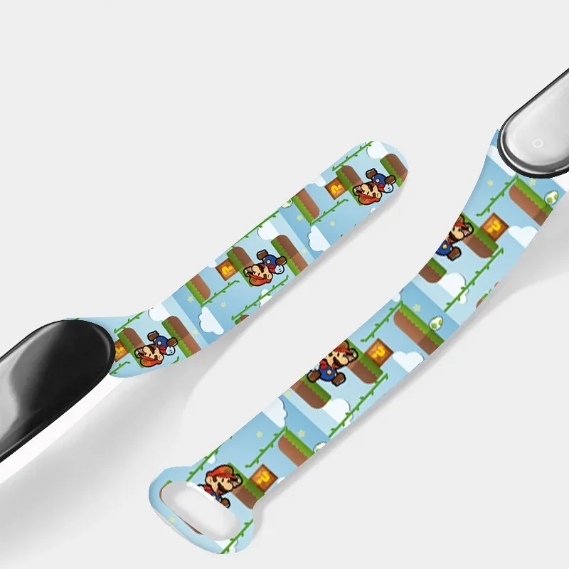 슈퍼 마리오 브라더스 어린이 시계, 애니메이션 캐릭터 루이지 발광 팔찌 시계, LED 터치 방수 스포츠 어린이 선물 시계