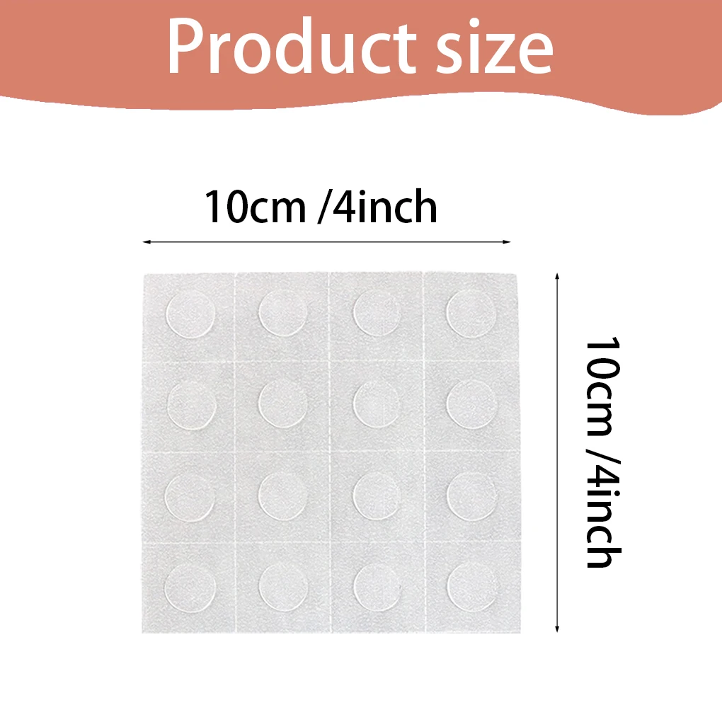 Transparent Self Adhesive Dot Stickers For DIY Crafts Easy To Strong Bonding Round Adhesive Dots