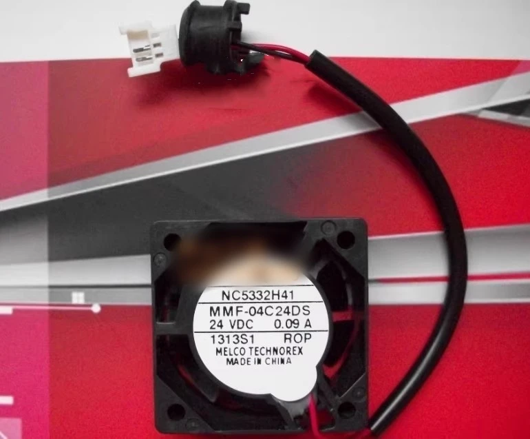 

Free shipping, brand new MMF-04C24DS-ROP 24V 0.09A 40 * 40 * 15mm 2-wire frequency converter fan