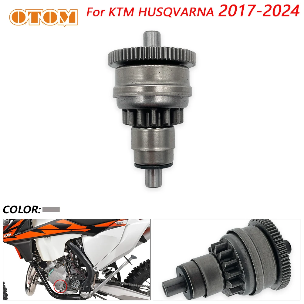 Motorcycle Starter Drive Bendix For KTM HUSQVARNA SX XC TC XCW EXC TE 125 150 2017-2024 14T 63T Start One-Way Gear 50440026000