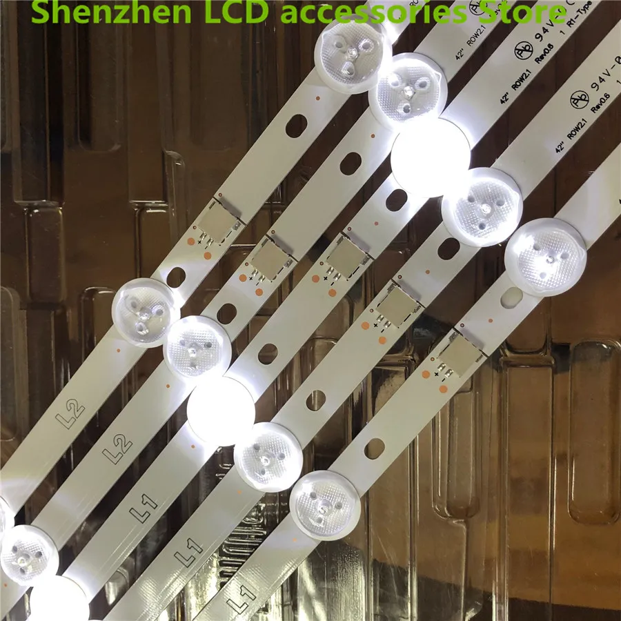 Cho Đèn LED Chính Hãng Tivi LG 42 "Inch Đèn Nền Dải 6916L L1 L2 R1 R2 R1 + L1 = 824MM R2 + L2 = 824MM Mới 100%