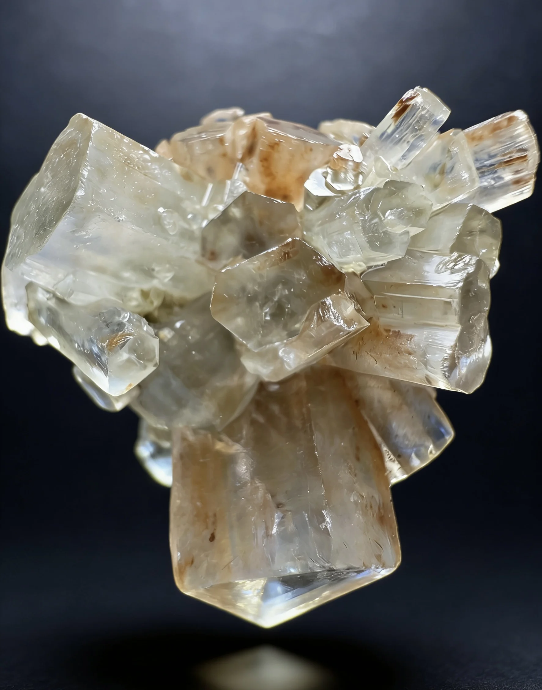 Natural mineral aragonite crystal specimen, raw stone, collection stone, stone decoration, geological science popularization