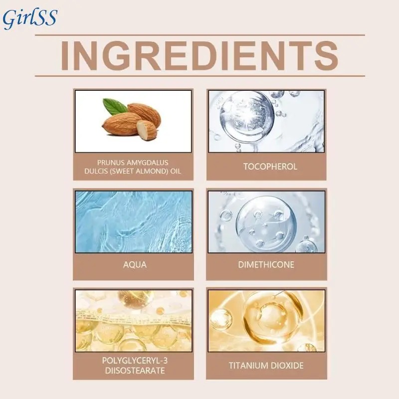 Correcteur cercle sombre portable avec correcteur hydratant brosse pour les fêtes l'usure quotidienne les T4MB