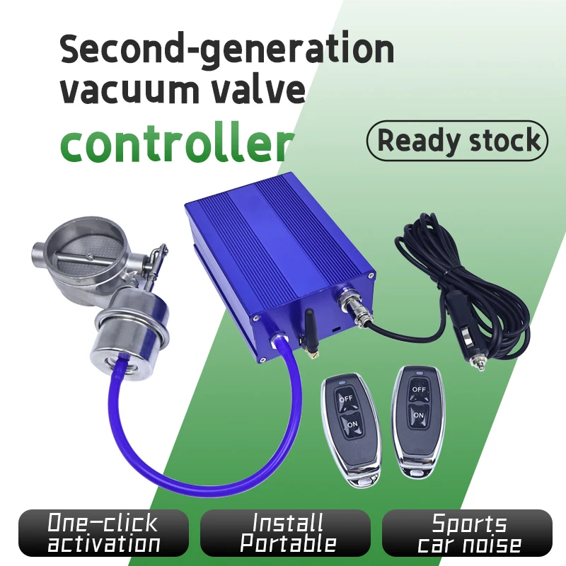 

Universal Exhaust System Modification Valve Control Device for Automobiles, Vacuum Remote High End Control Switch Controller Set