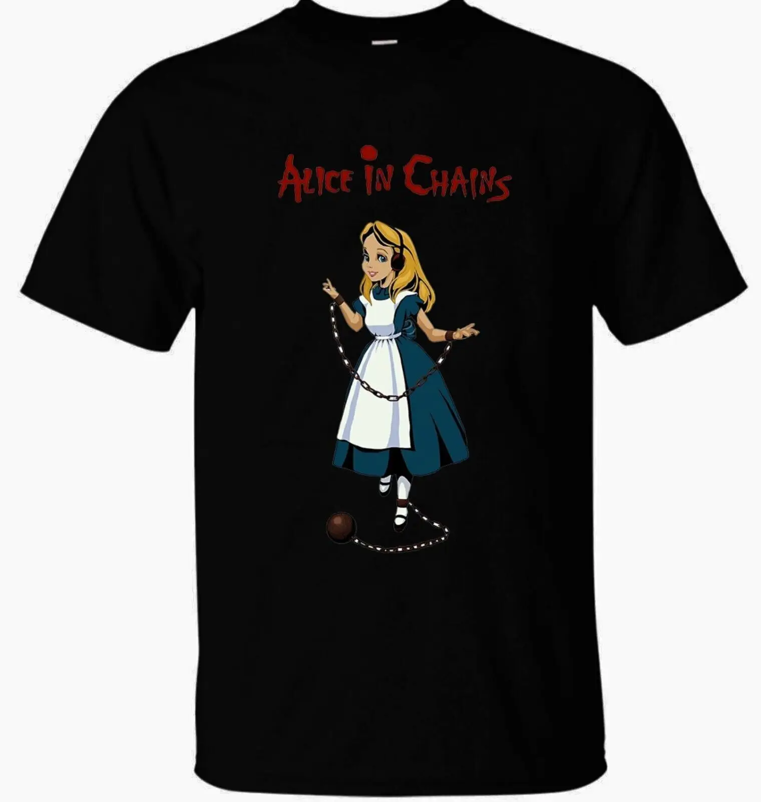 Alice In Chains Band men T shirt Women Black All Size