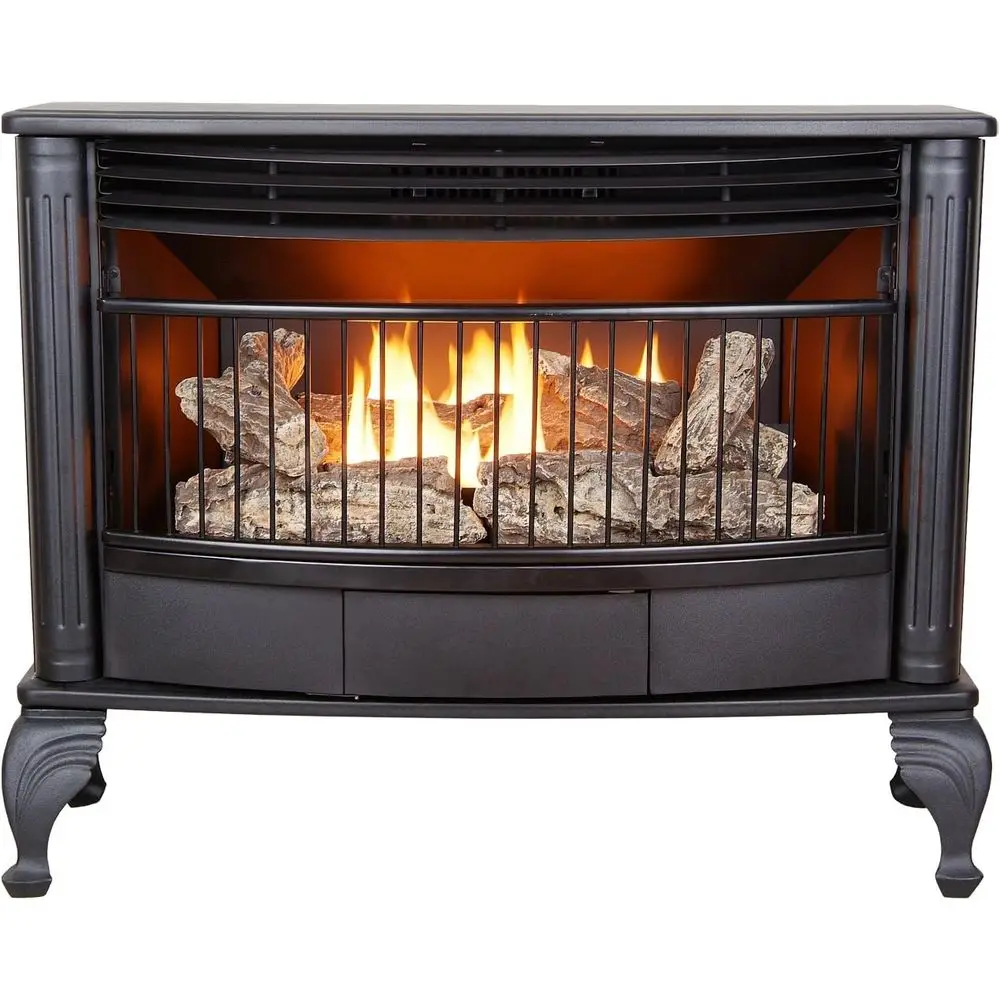 

QNSD250RT Vent ree Dual uel Stove, reestanding ireplace and Indoor Space Heater, Use with Natural Gas or Liquid Propane, Remote