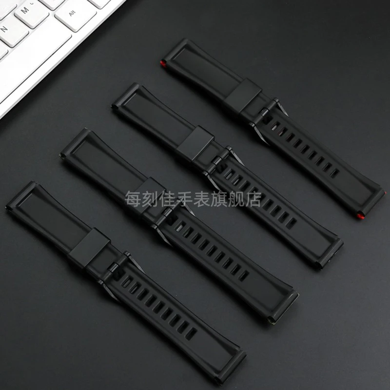 For Casio G-SHOCK watch strap GA-2000 GA2000 ga2200 waterproof sports resin silicone watch chain Watchband Black Blue Red 24mm