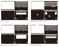 For Lenovo Lecoo N155C Lecoo N155A Lecoo Pro14 2025 Lecoo N166A Lecoo Bellator N176 Laptop Vinyl Decal Cover Sticker Skin