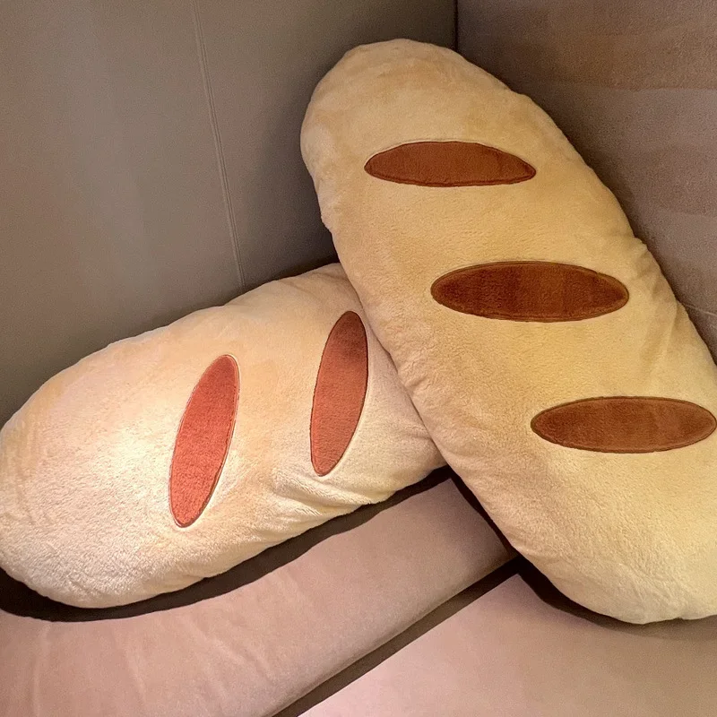 Gigante simulado baguette pão brinquedo de pelúcia comida de pelúcia baguette longo sono travesseiro macio boneca almofada presente de natal para crianças