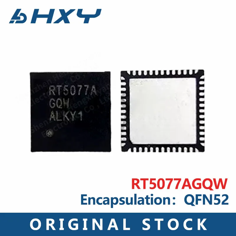 2-10PCS RT5077AGQW RT5077A GQW QFN52 Linear voltage regulator chip In Stock