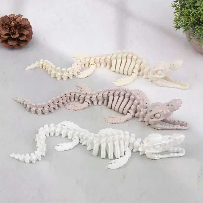 1PCS Realistic Skeleton Replica Aquarium Decoration Dinosaur Skeleton Model For Fish Tank Decoration