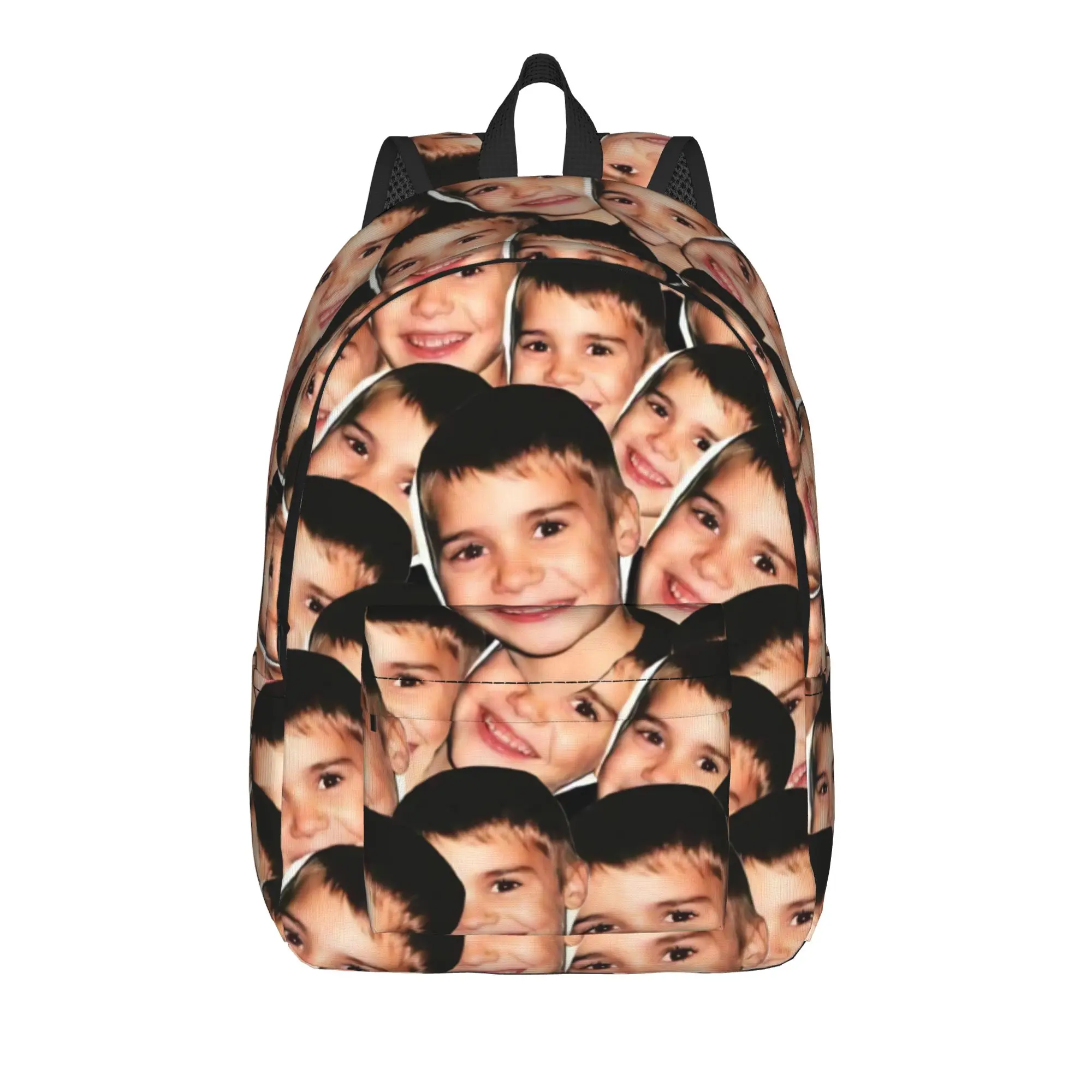 Justins Pop Singer Biebering Teenage Backpack Pocket School Business Dance Cool Daypack Men Women Laptop Computer Shoulder Bag
