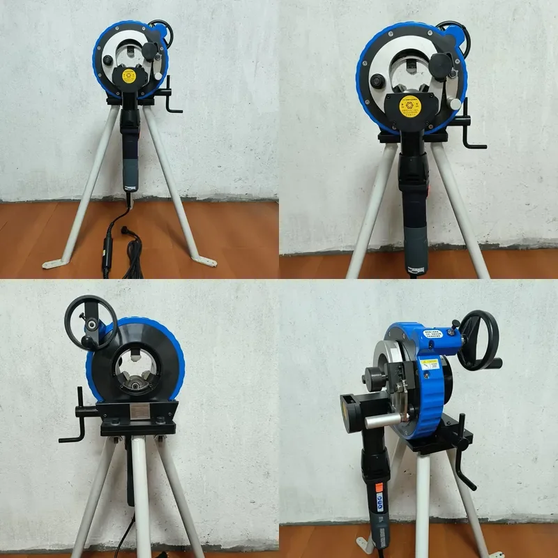 C3 Industrial Manual Cold Cutting Rail Pipe Cutting Machine for Pipe Beveling Portable Stainless Steel Pipe Cutter