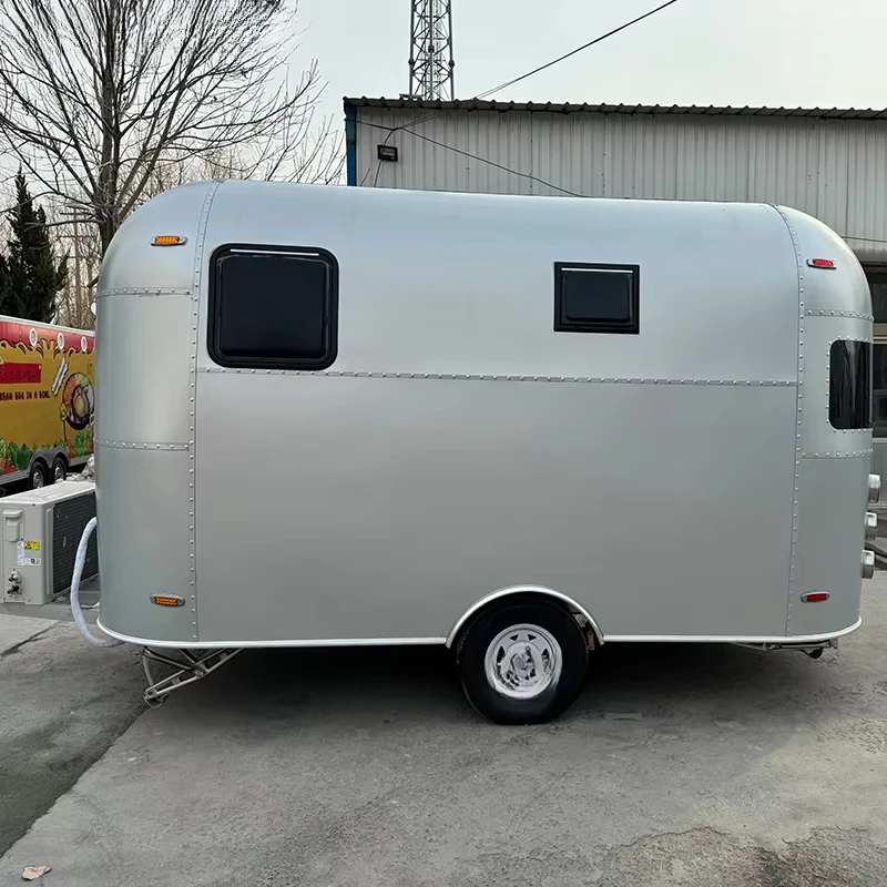 Remolques chinos de primera calidad para vehículos recreativos y caravanas, remolques para vehículos recreativos totalmente empaquetados a la venta, remolques para acampar Airstream