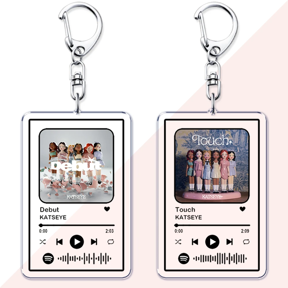 Hot Girl Group Band Keychains for Women Accessories Bag Manon Lara Sophia Yoonchae Megan Daniela Music Keying Jewelry Fans Gifts