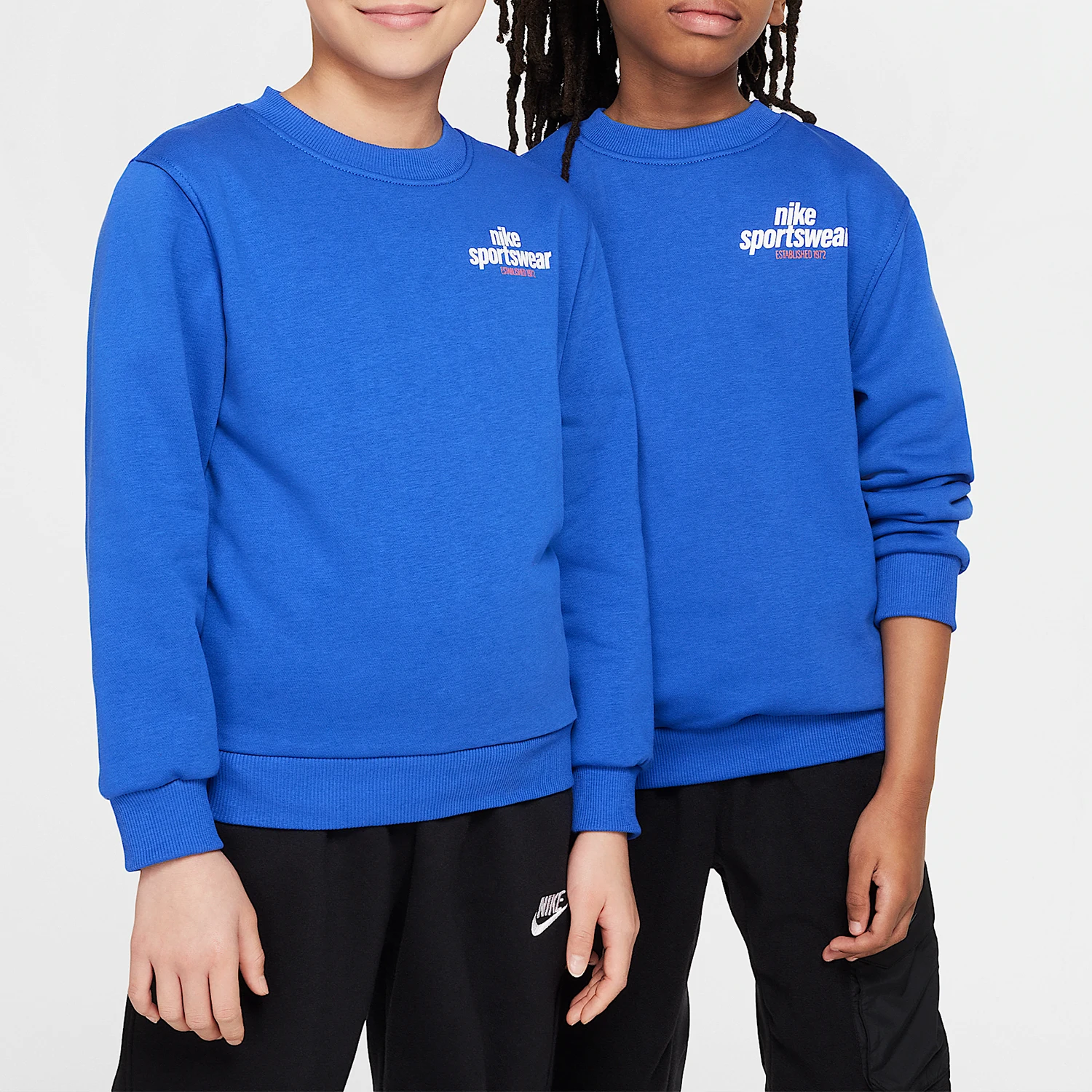 

Nike Authentic New Big Kid French Terry Sport Outdoor Loose Hoodie HJ2674-480