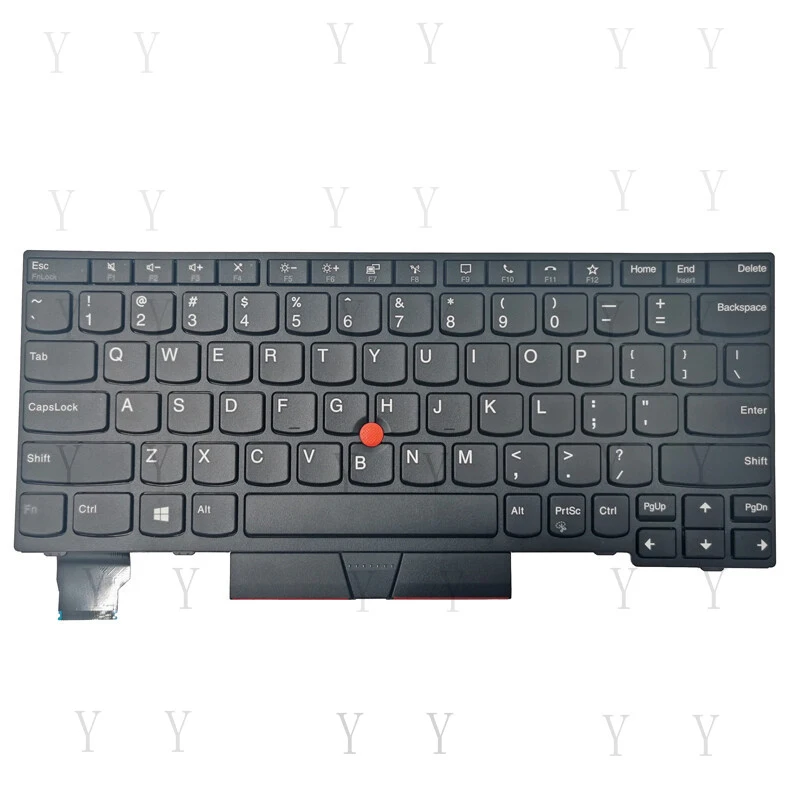 

Y+ NEW for Lenovo Thinkpad X13 L13 Gen 2 L13 Yoga Keyboard NO Backlight 5N20V43001 US