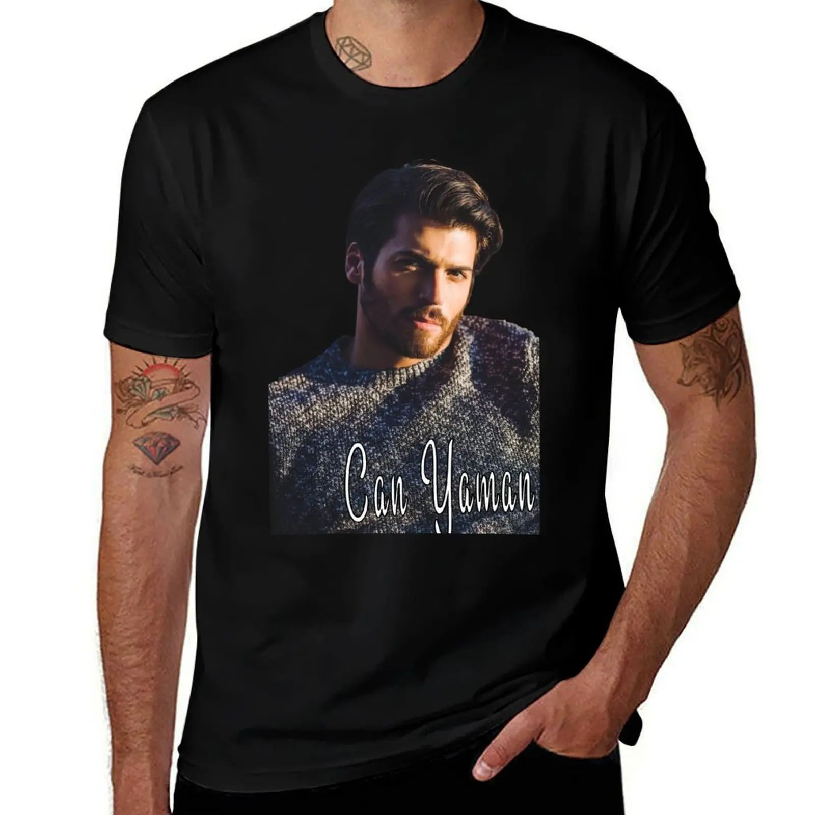 

Mr Can Yaman T-Shirt anime tshirt anime figures vintage t shirts sweat shirts, men