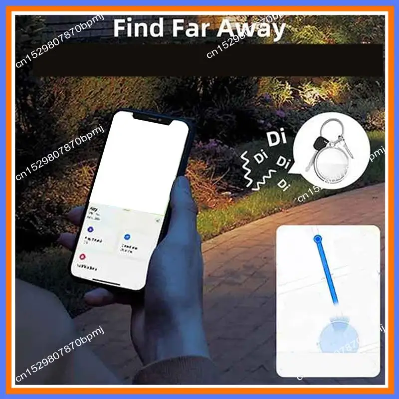 BAAE Smart Bluetooth GPS Tracker For Kids, Pets, Keys Anti-Lost Device Compatible With Find My App, Tag Locator A