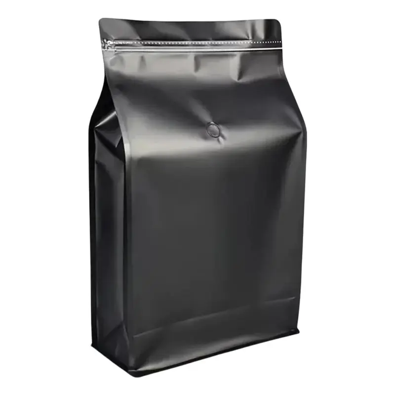 Fine Workmanship 10Pcs 5Kg Coffee Beans Storage Bags, Large Stand Up Pouches With Valve For Powder Nuts