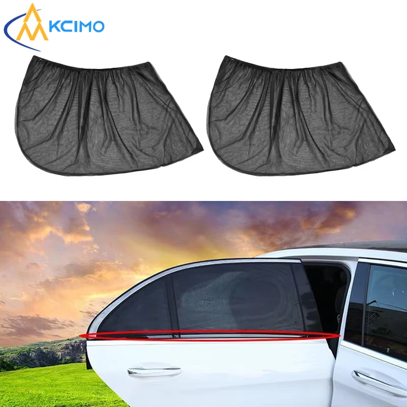 

Car Window Shades for Baby & Kids - 99% UV Protection Sunshade, Blocks Glare for Safe Nap, Universal Fit