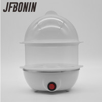 110V/220V Multifunctional Electric Egg Boiler Single Double Layers Egg Cooker Mini Steamer Poacher Kitchen Cooking Machine