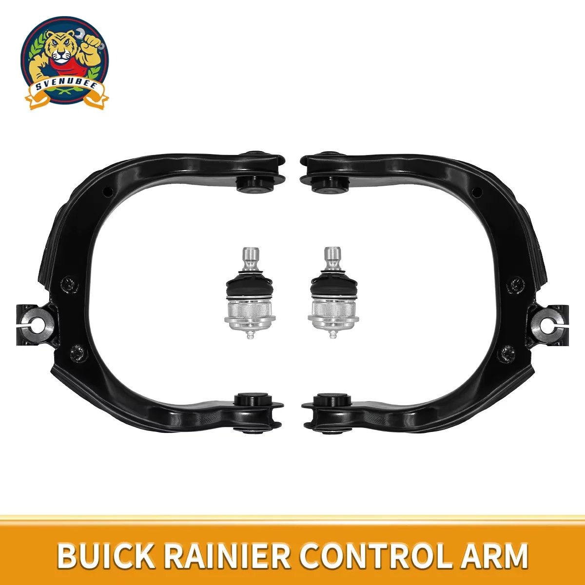 Svenubee 4Pcs Front Upper Control Arms Ball Joint Set Kits for Buick Rainier GMC Envoy 2002 2003 2004 2005 2006 2007 2008 2009