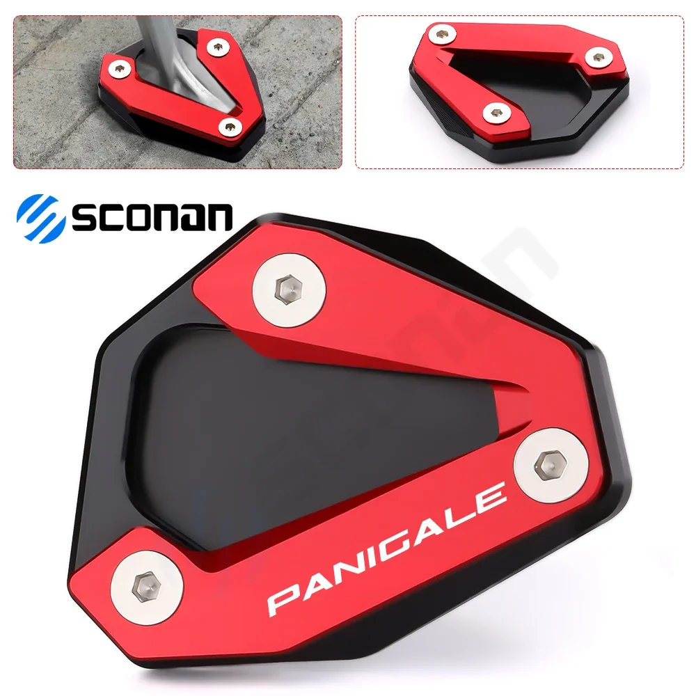 

For DUCATI 959 For Panigale 2016 2017 2018 2019 Foot Kickstand Side Stand Enlarge Extension Plate Motorcycle Accessories