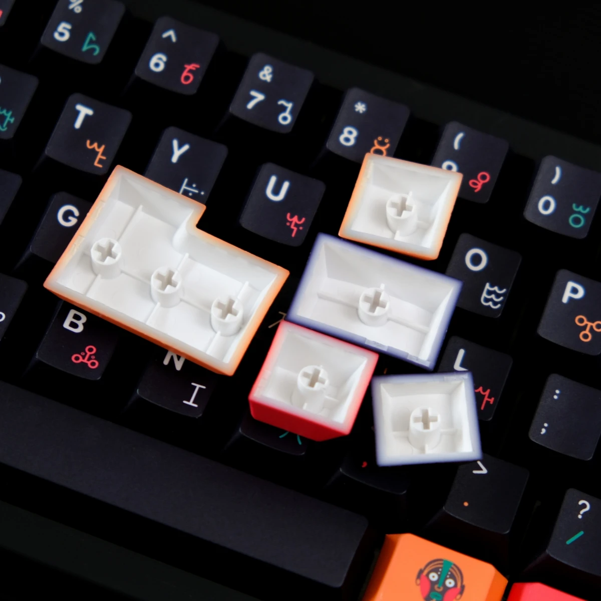 GMK CYL Keycaps 150 Keys Cherry Profile PBT Dye Sub Key Caps for DIY Layout Game MX Switches 61/87/104 Mechanical Keyboard