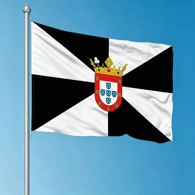 Ceuta Flag Printed Banner Polyester Spanish Autonomous City Decor Tapestry Hanging Ornaments For Indoor Outdoor Festival Display