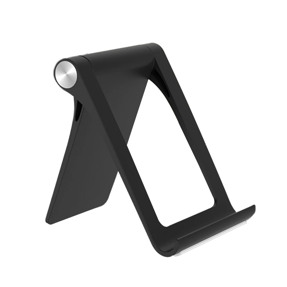 

Portable Tablet Stand Foldable Holder Black AntiSlip Desk Mount for Phone Tablets Adjustable Smartphones Compatible