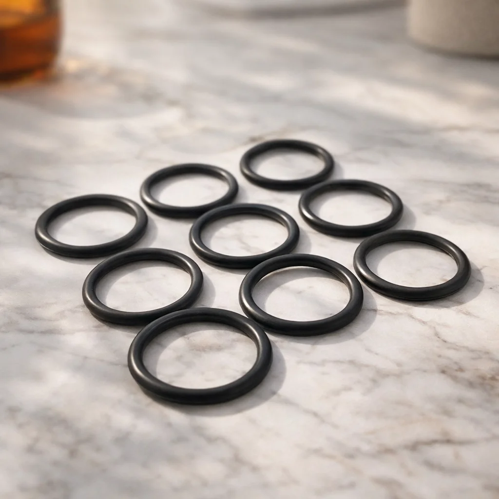 

O-Ring for Common Rail Diesel Injectors: Fluororubber Sealing Ring Parts for Bosch 110, 120 & Denso