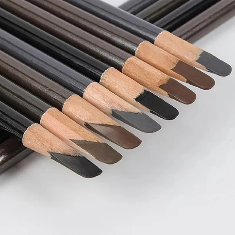 2pcs XuanYuFei Hard Core Machete Eyebrow Pencil, Designed for Makeup Artists, With Long-lasting and Distinct Lines